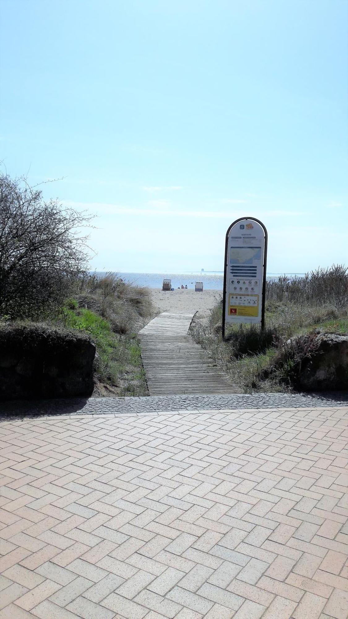 Fewo Muschelgetuschel Im Prinz Hamlet - Direkte Strandlage 佩尔泽哈肯 外观 照片