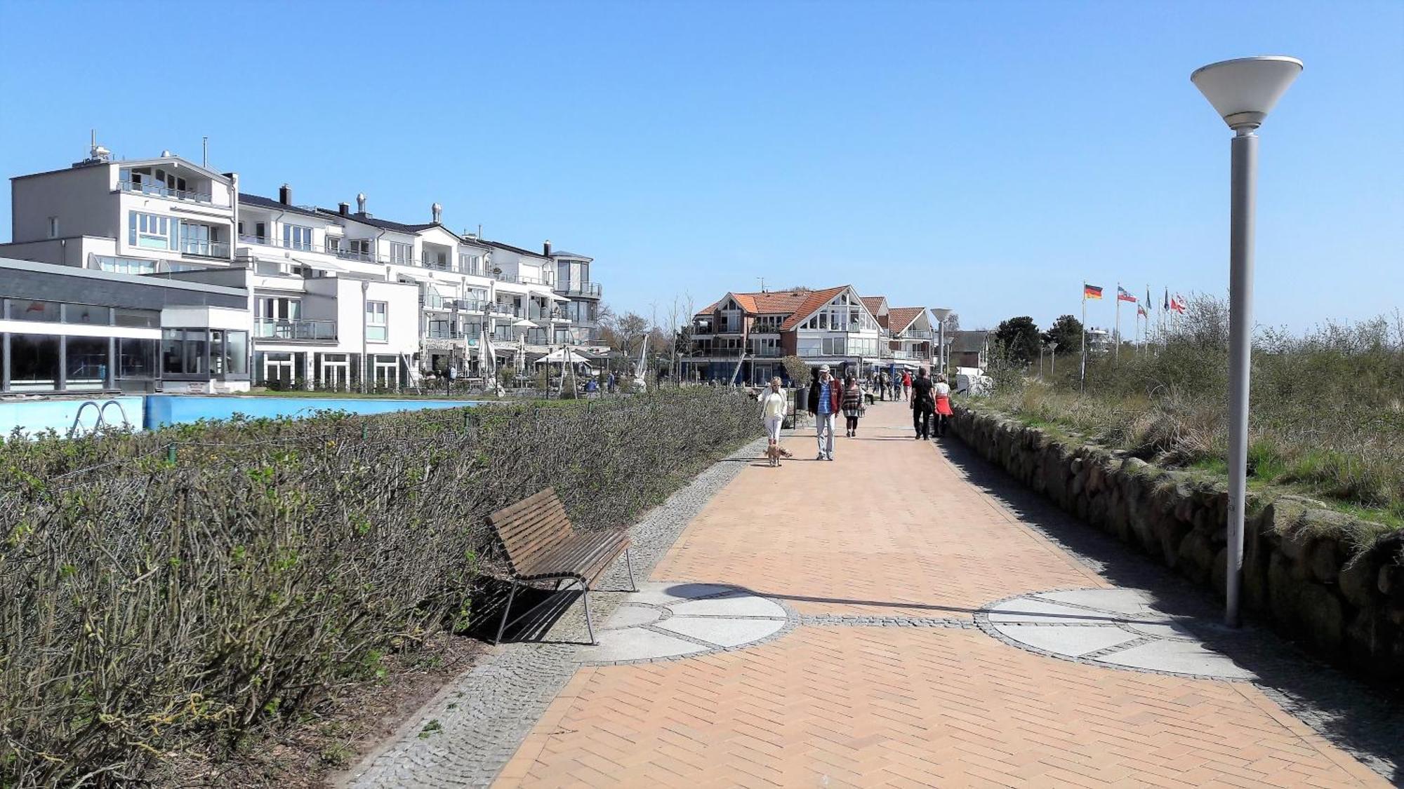 Fewo Muschelgetuschel Im Prinz Hamlet - Direkte Strandlage 佩尔泽哈肯 外观 照片